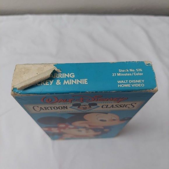 Walt Disney Cartoon Classics Volume 6 Starring Mickey & Minnie VHS 1991 - Picture 5 of 6